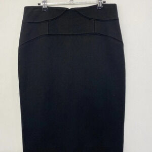 Robert‎ Rodriguez Black High Waist Pencil Skirt Black Women's 12